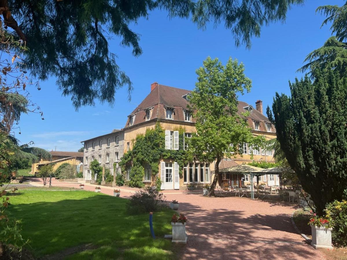 Logis Hotels Chateau De La Barge Chaintré Exterior foto
